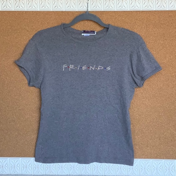 NBC Store FRIENDS T-Shirt Rhinestones Women’s S - Picture 6 of 11